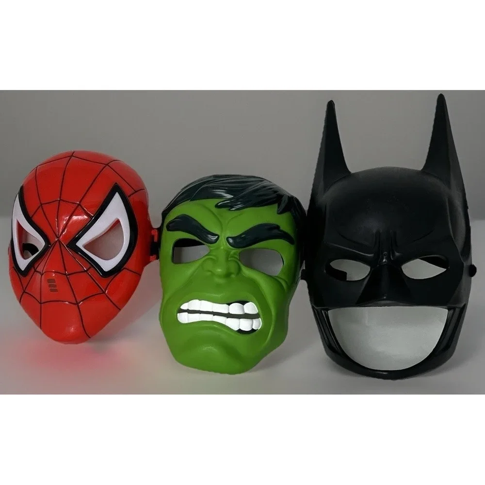 Superhero Masks Spider-Man Hulk Batman Kids Costume Dress Up Marvel DC‎ Comics